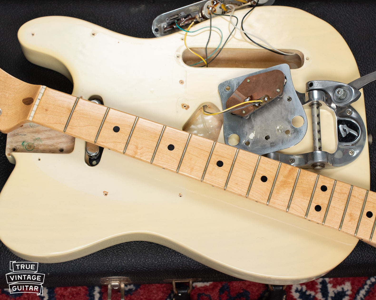 1969 Fender Telecaster Blond with Bigsby – True Vintage Guitar 1969 Fender Telecaster Blond with Bigsby – True Vintage Guitar