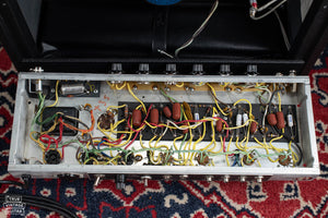 Chassis, circuit board, point to point wiring, 1970 Fender Princeton Reverb