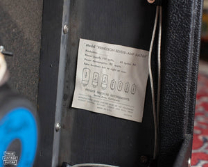Fender Princeton Reverb tube chart