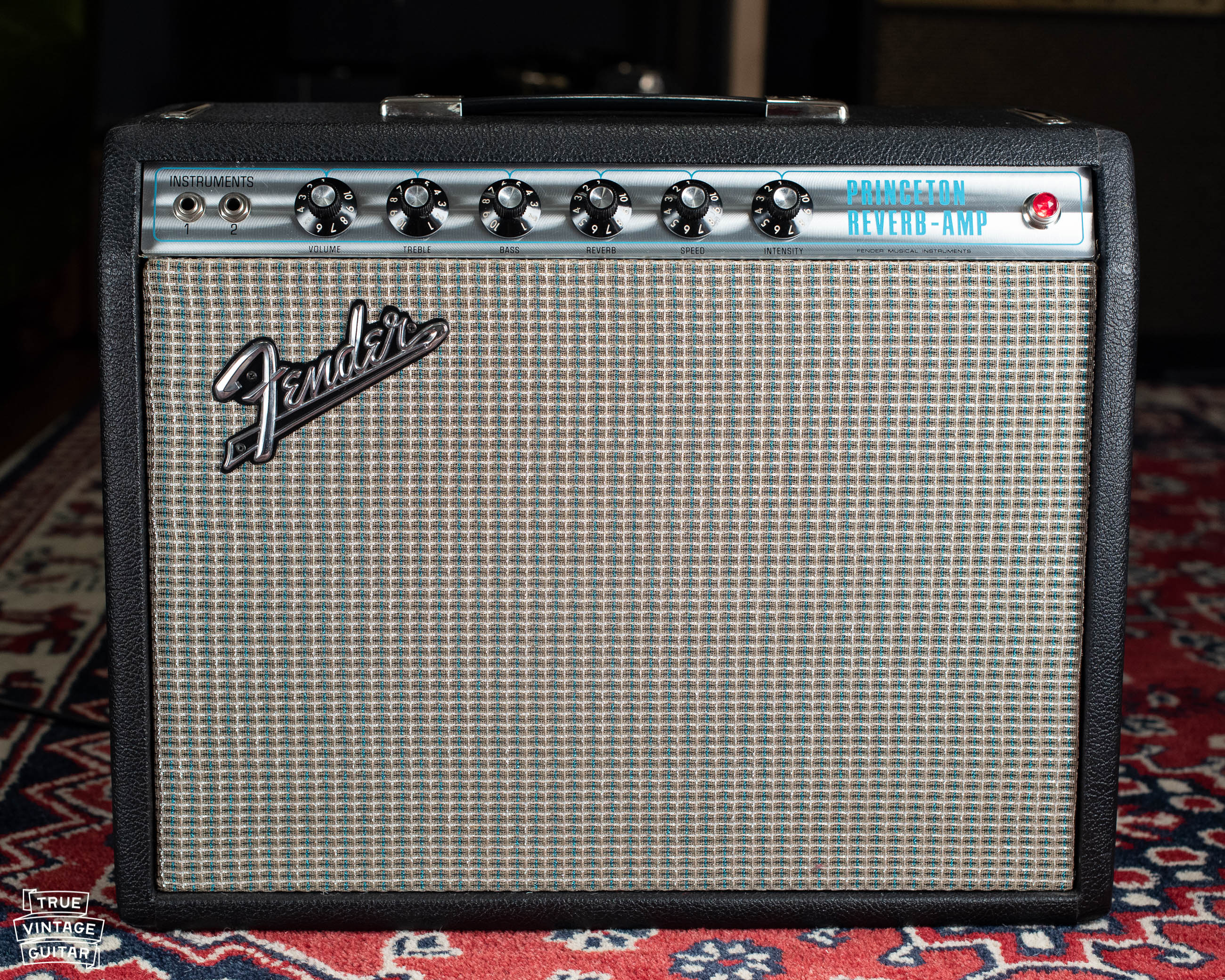 vintage Fender guitar amp