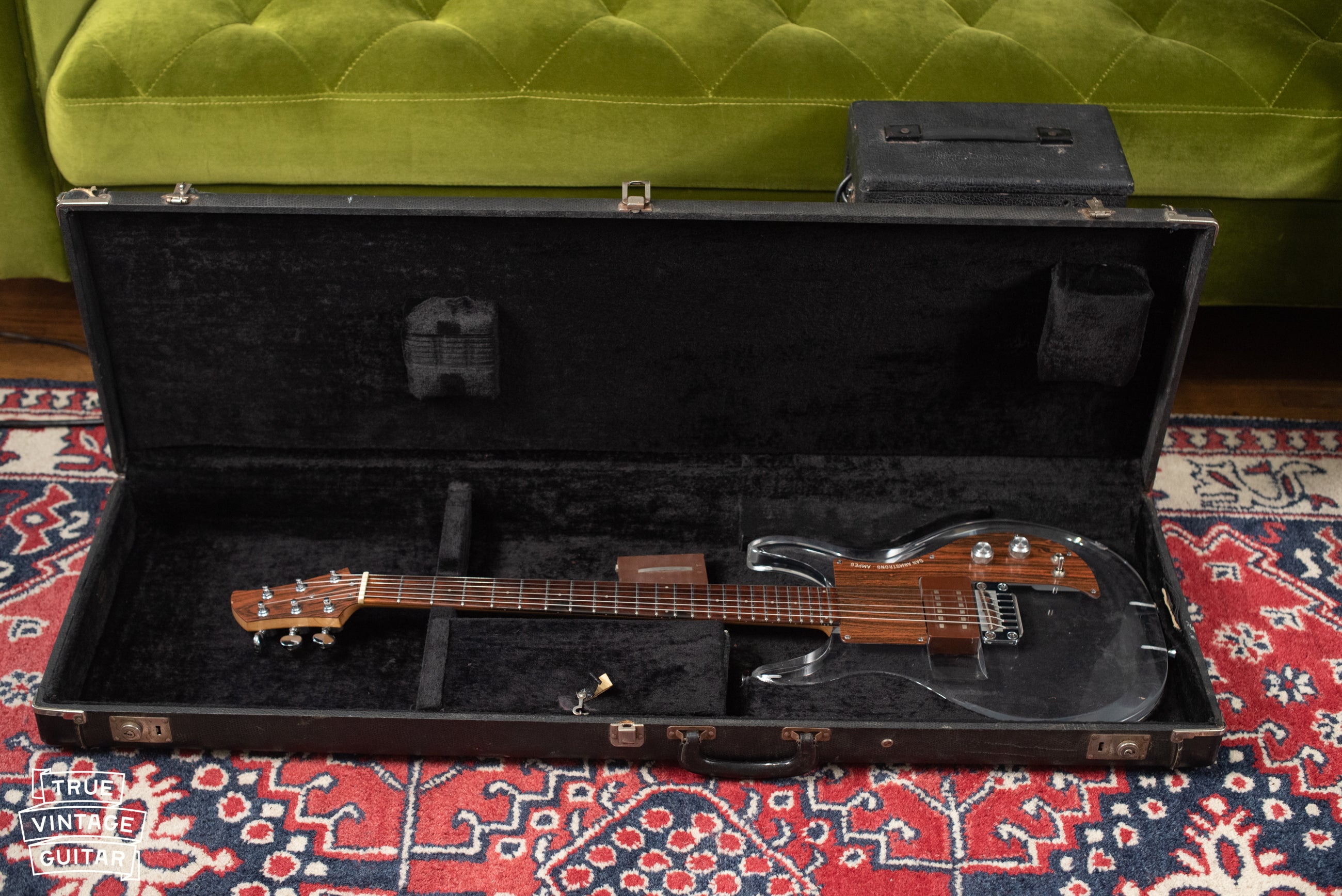 Ampeg Dan Armstrong original hard shell case Ess&Ess