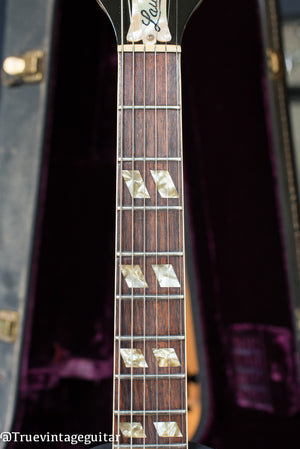Split parallelogram inlays, Vintage 1972 Gibson ES-345 Stereo Sunburst