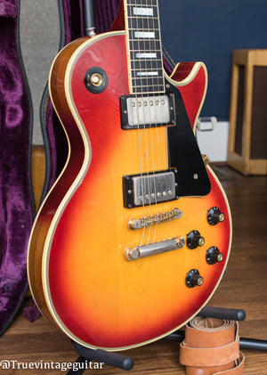 Vintage 1974 Gibson Les Paul Custom Cherry Sunburst
