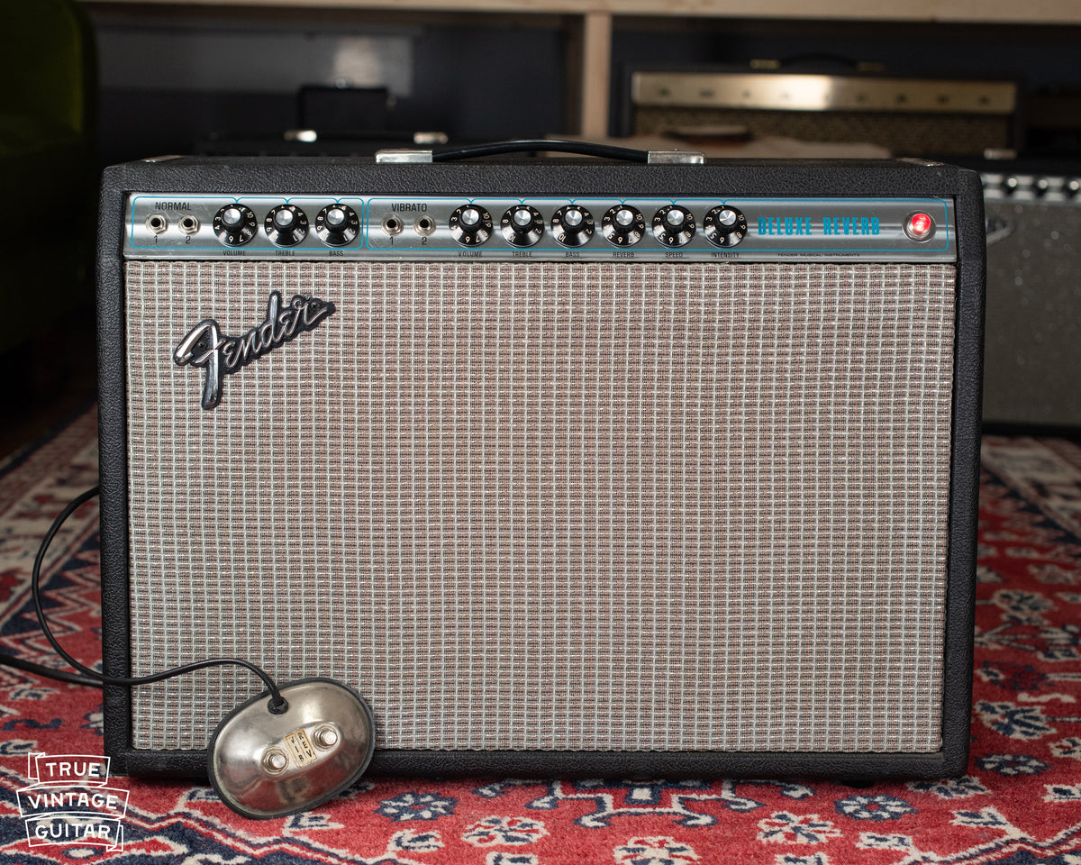 1975 Fender Deluxe Reverb Amp – True Vintage Guitar