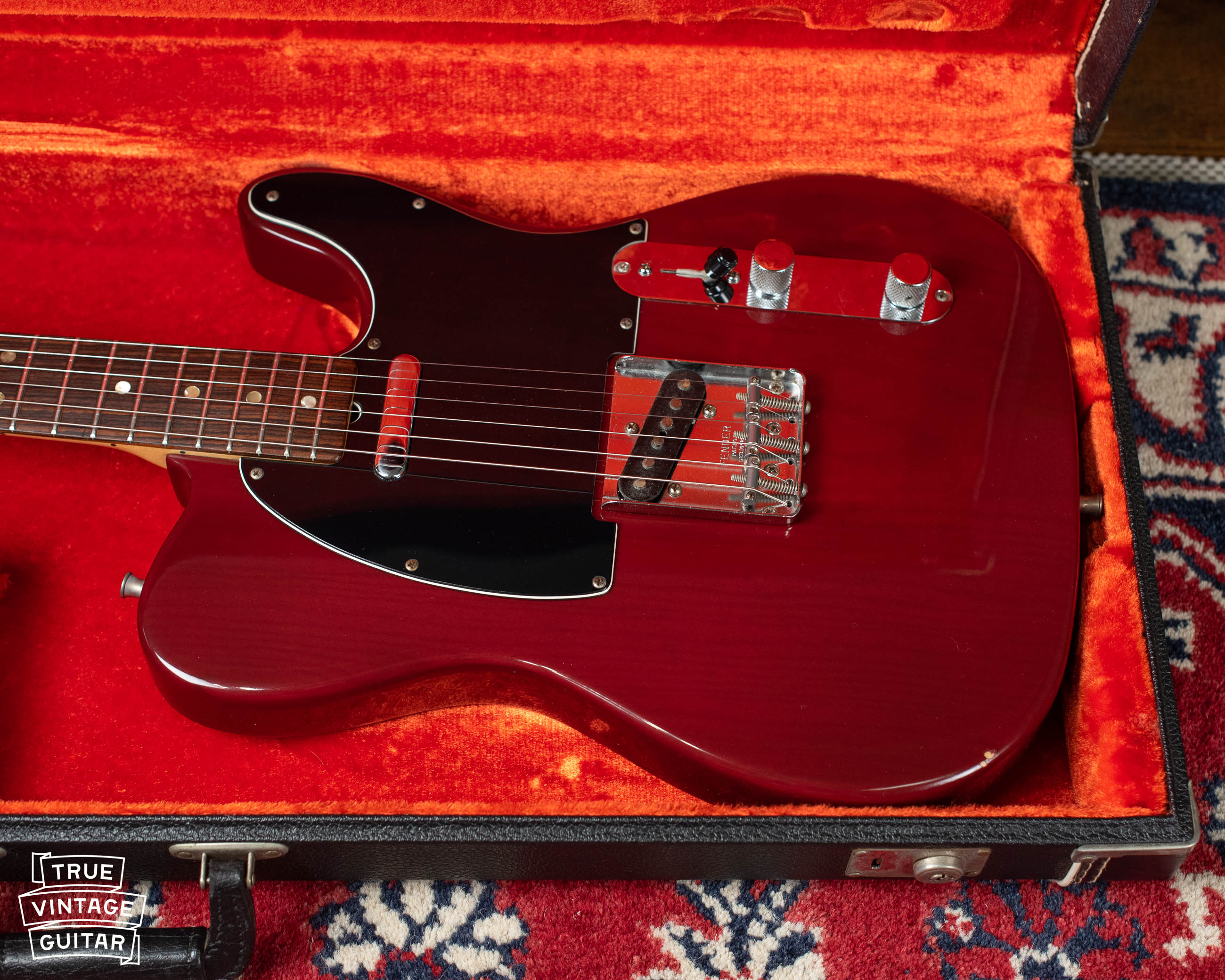 1978 Fender Telecaster Wine – True Vintage Guitar