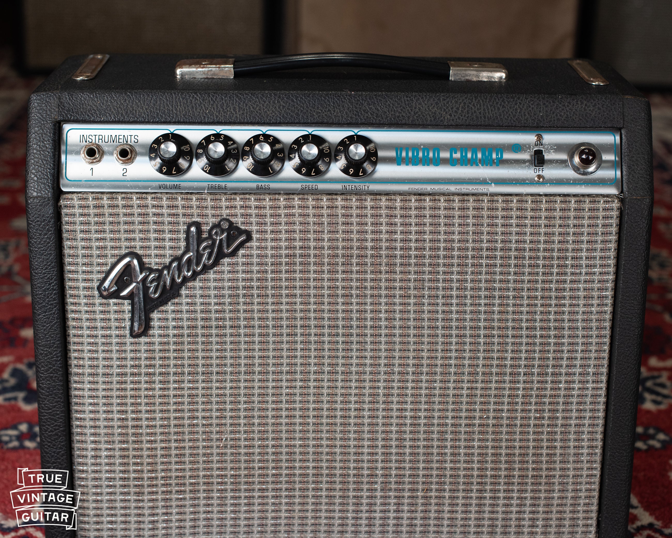 Silverface Fender amp 1970s