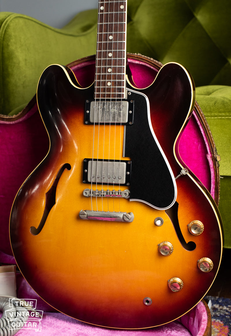 1960 Gibson ES-335TD Sunburst Stoptail
