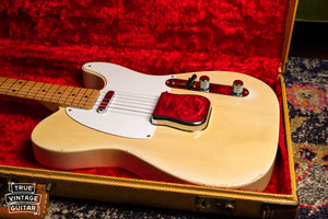 1957 Fender Telecaster Blond in case, red lining