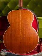 1941 Gibson Super Jumbo 100 SJ-100 back of body, Mahogany