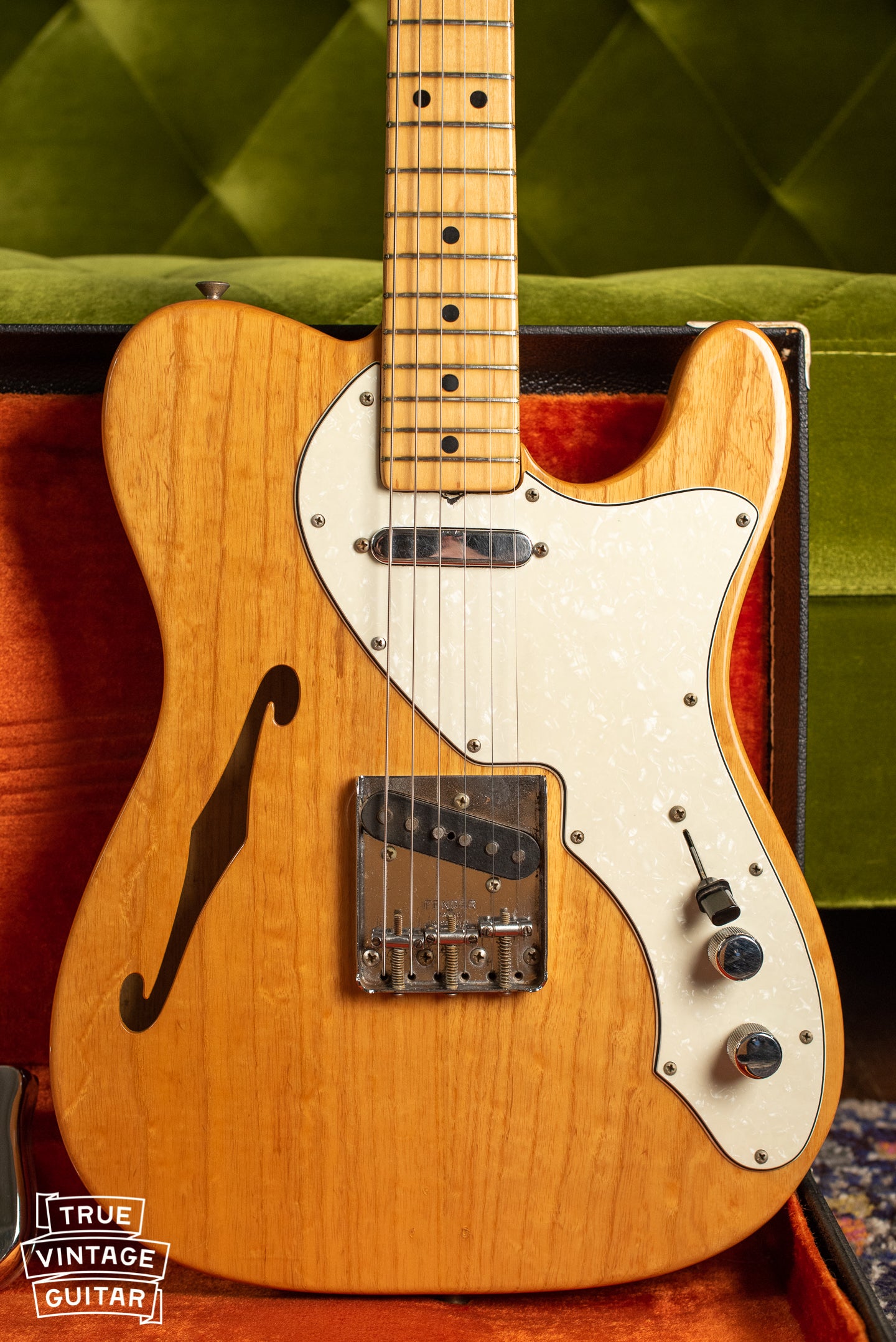 ギター Fender Traditional Telecaster Thinline Fender MIJ Traditional 70s Telecaster Thinline | Reverb