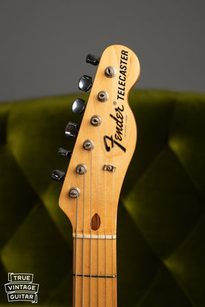 1969 Fender Telecaster Thinline Ash body headstock