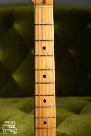 1969 Fender Telecaster Thinline fretboard