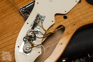 1969 Fender Telecaster Thinline potentiometers