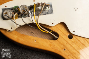 1969 Fender Telecaster Thinline body stamp
