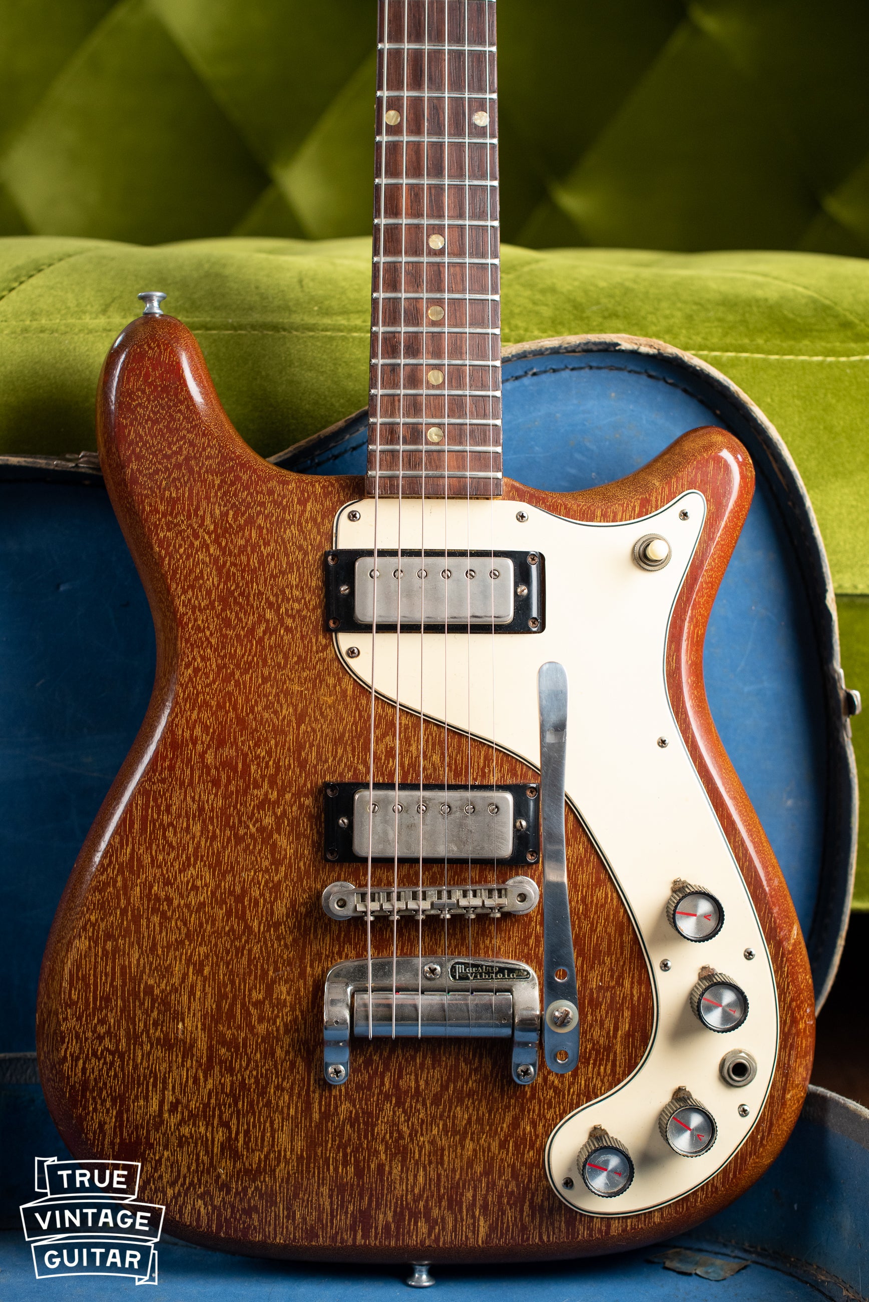 1965 Epiphone Wilshire Red Fox body