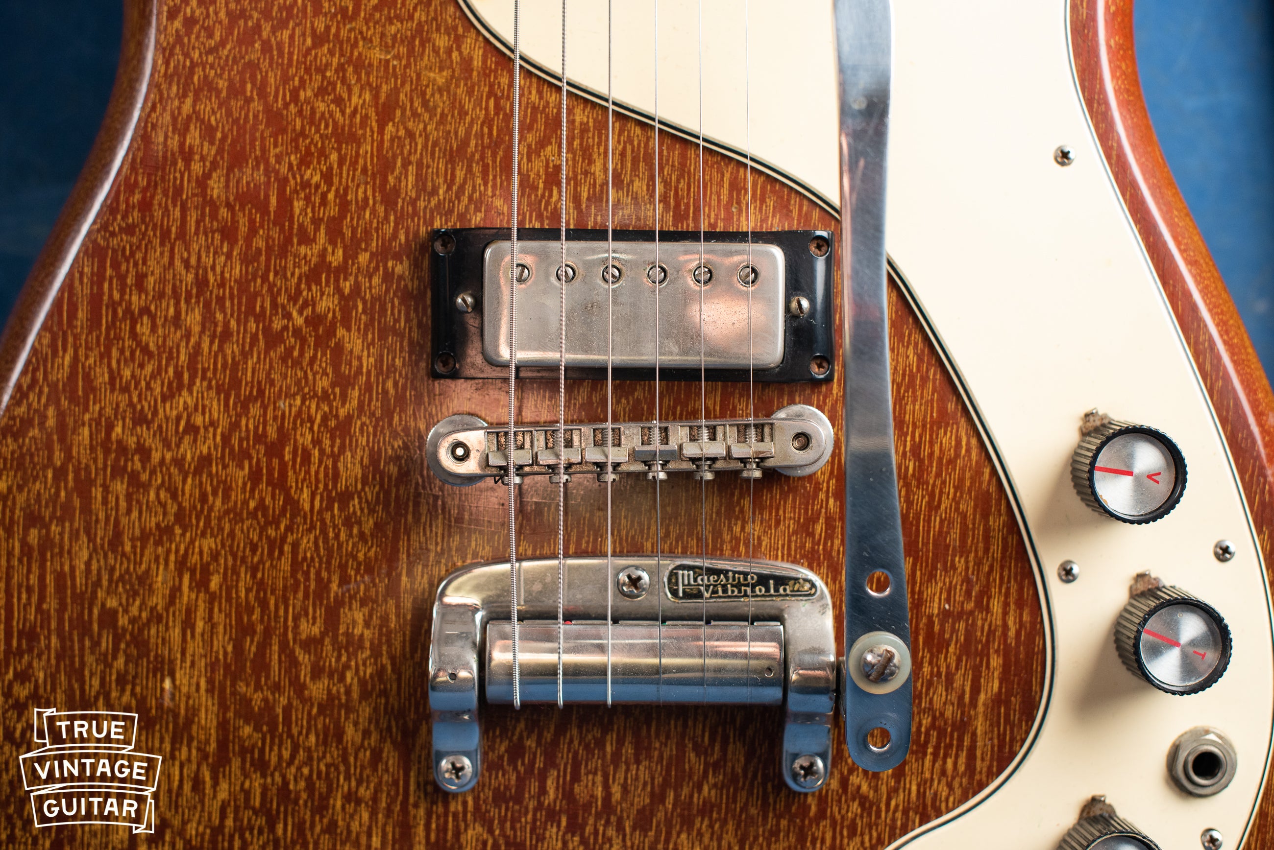 1965 Epiphone Wilshire Red Fox – True Vintage Guitar
