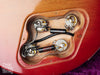 1970 Gibson Les Paul Deluxe, control cavity, black Sprague capacitors, potentiometers