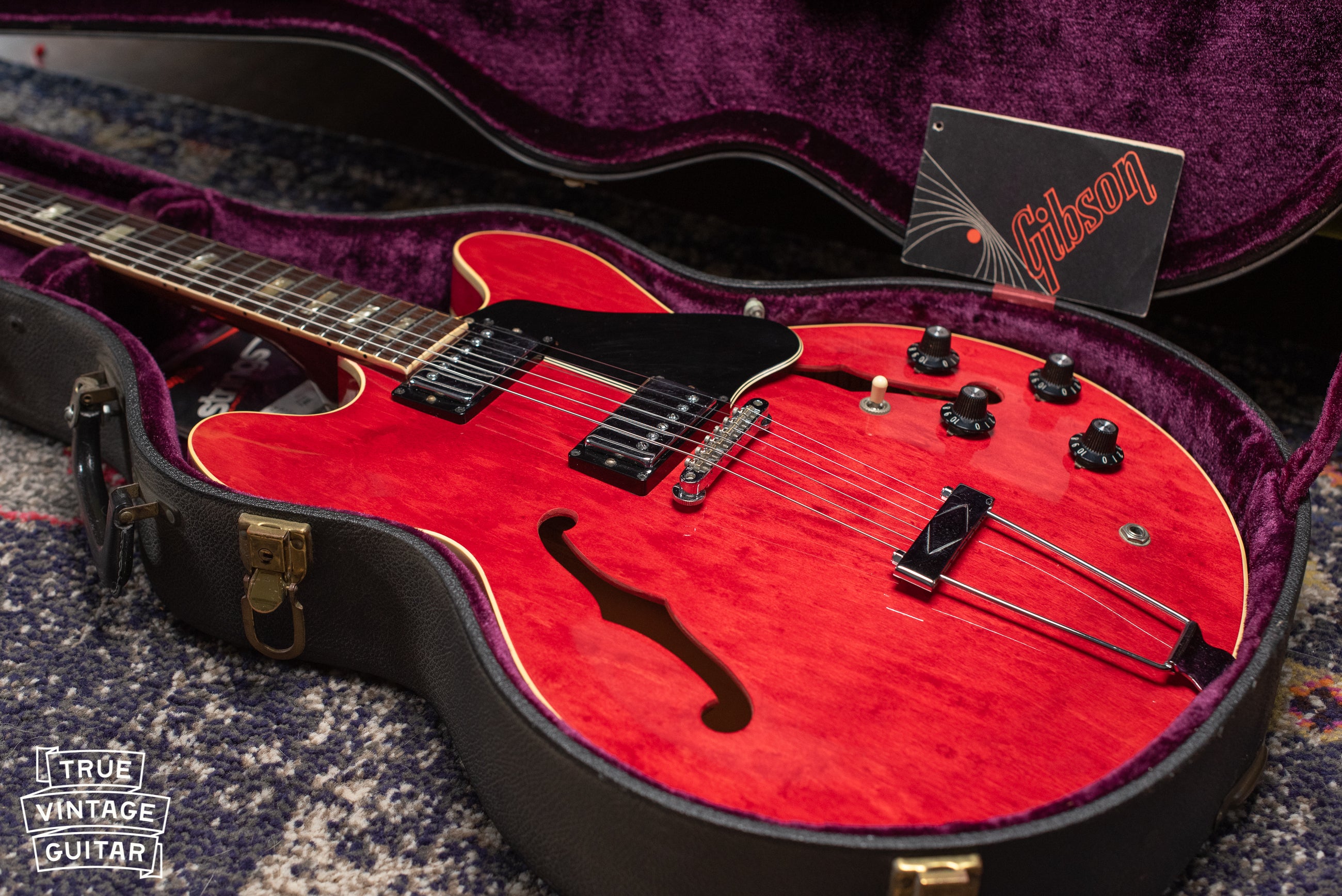 1973 Gibson ES-335 TD Cherry in original case