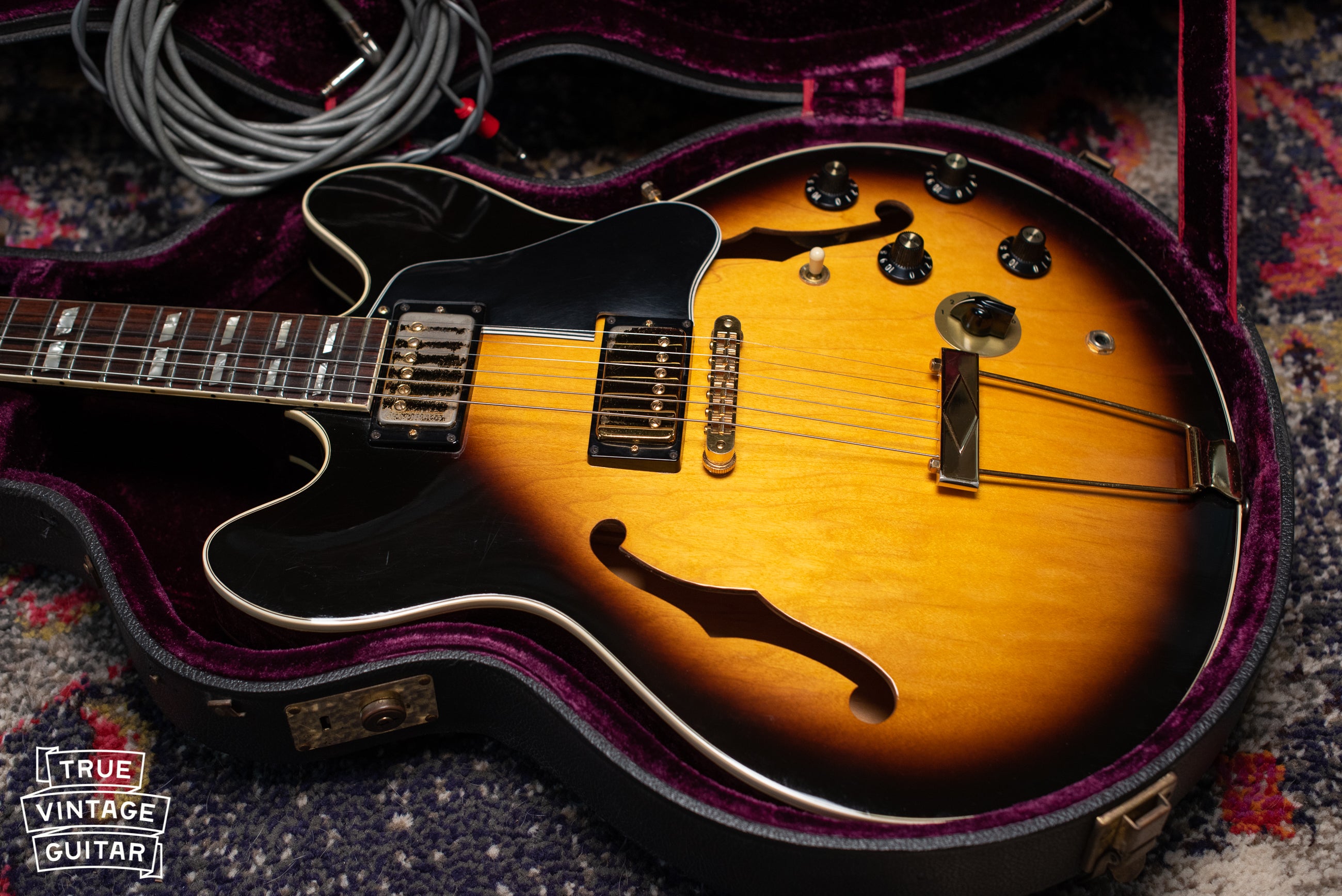 1976 Gibson ES-345 TD Sunburst in original case