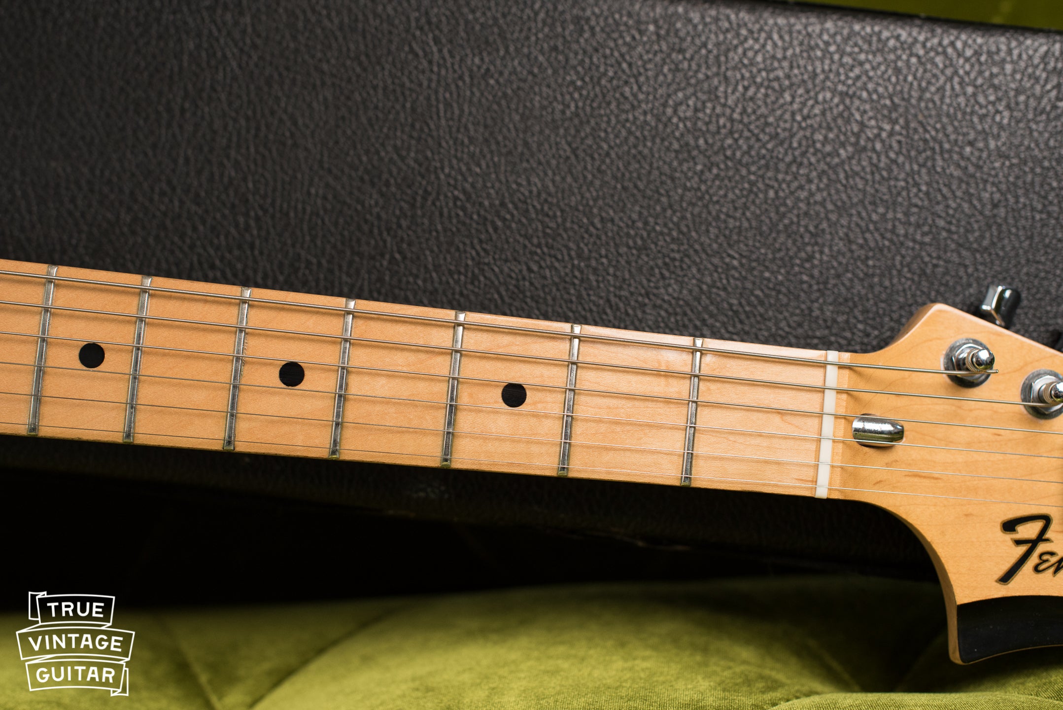 Fretboard, 1976 Fender Starcaster Natural