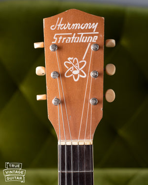 Headstock, Vintage Harmony H44 Stratotone