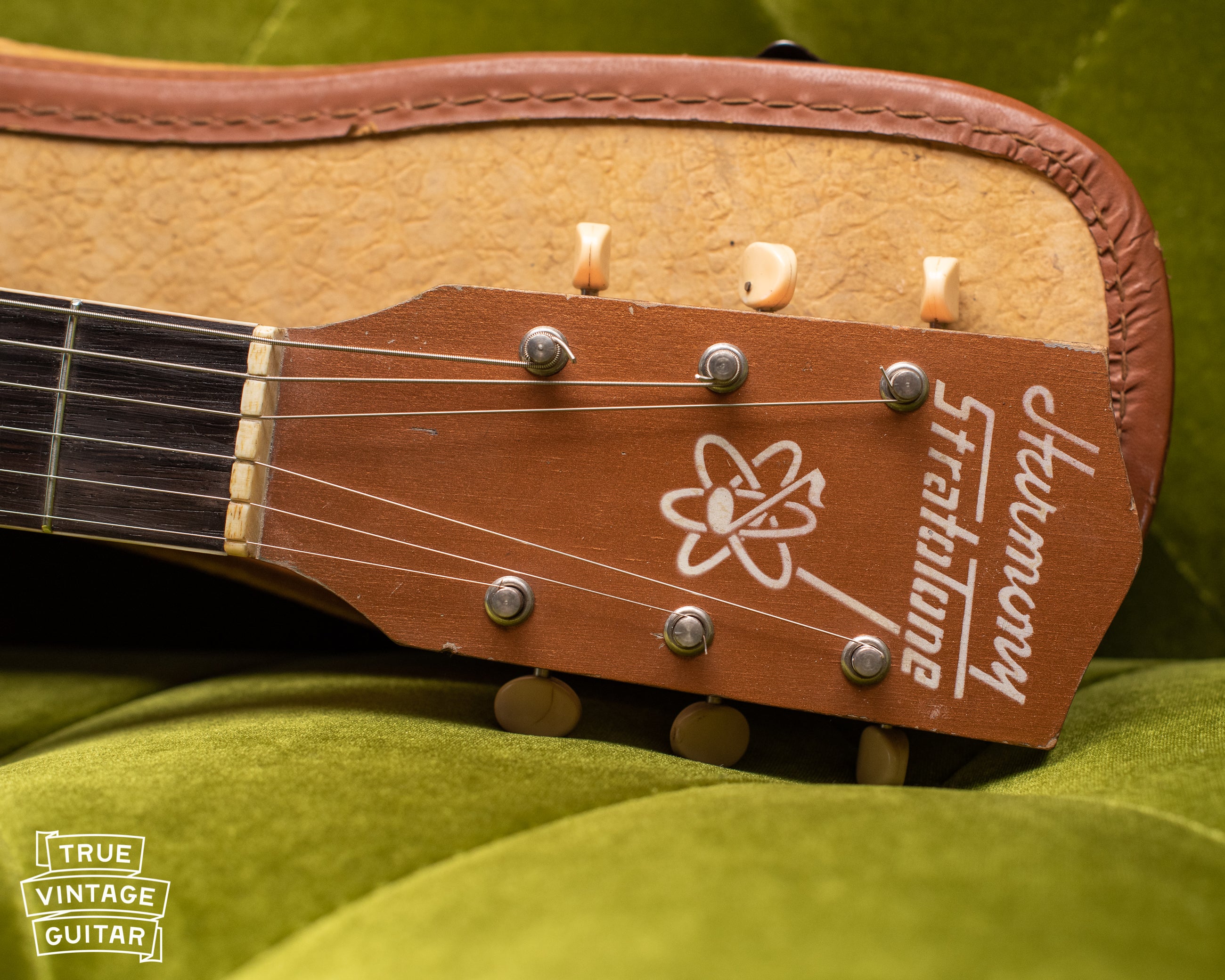 Headstock, Vintage Harmony H44 Stratotone