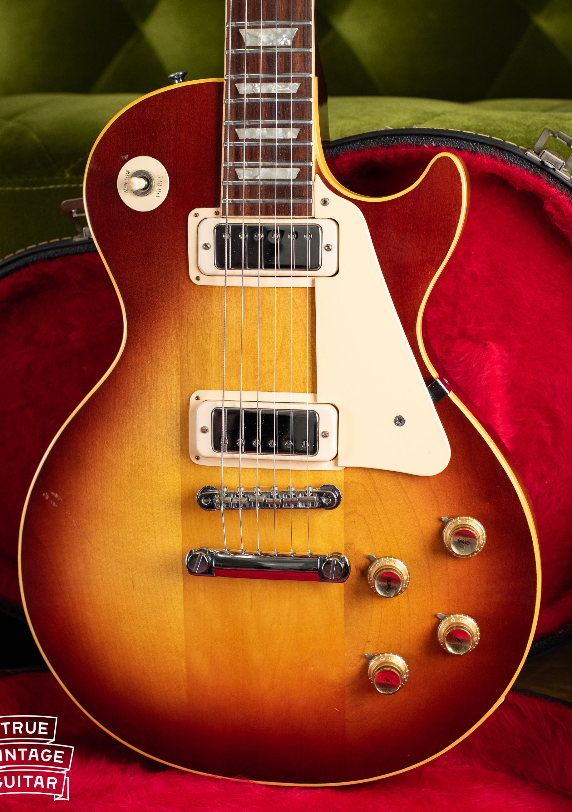Vintage 1972 Gibson Les Paul Deluxe electric guitar