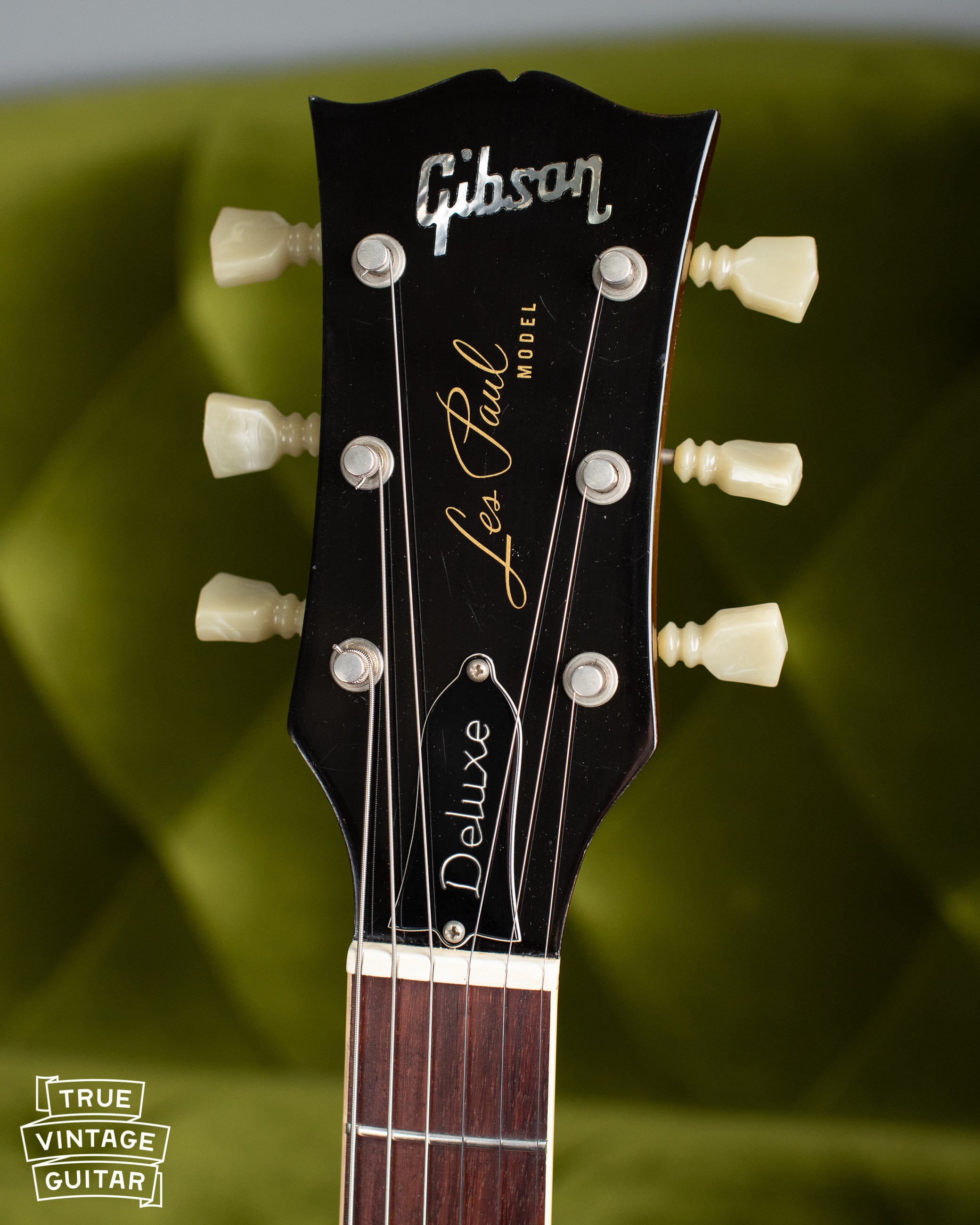 Vintage Gibson headstock, Les Paul 1972