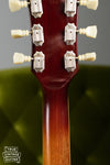 Neck volute, Vintage 1972 Gibson Les Paul Deluxe electric guitar