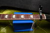 Trapezoid fretboard inlays, Vintage 1972 Gibson Les Paul Deluxe electric guitar