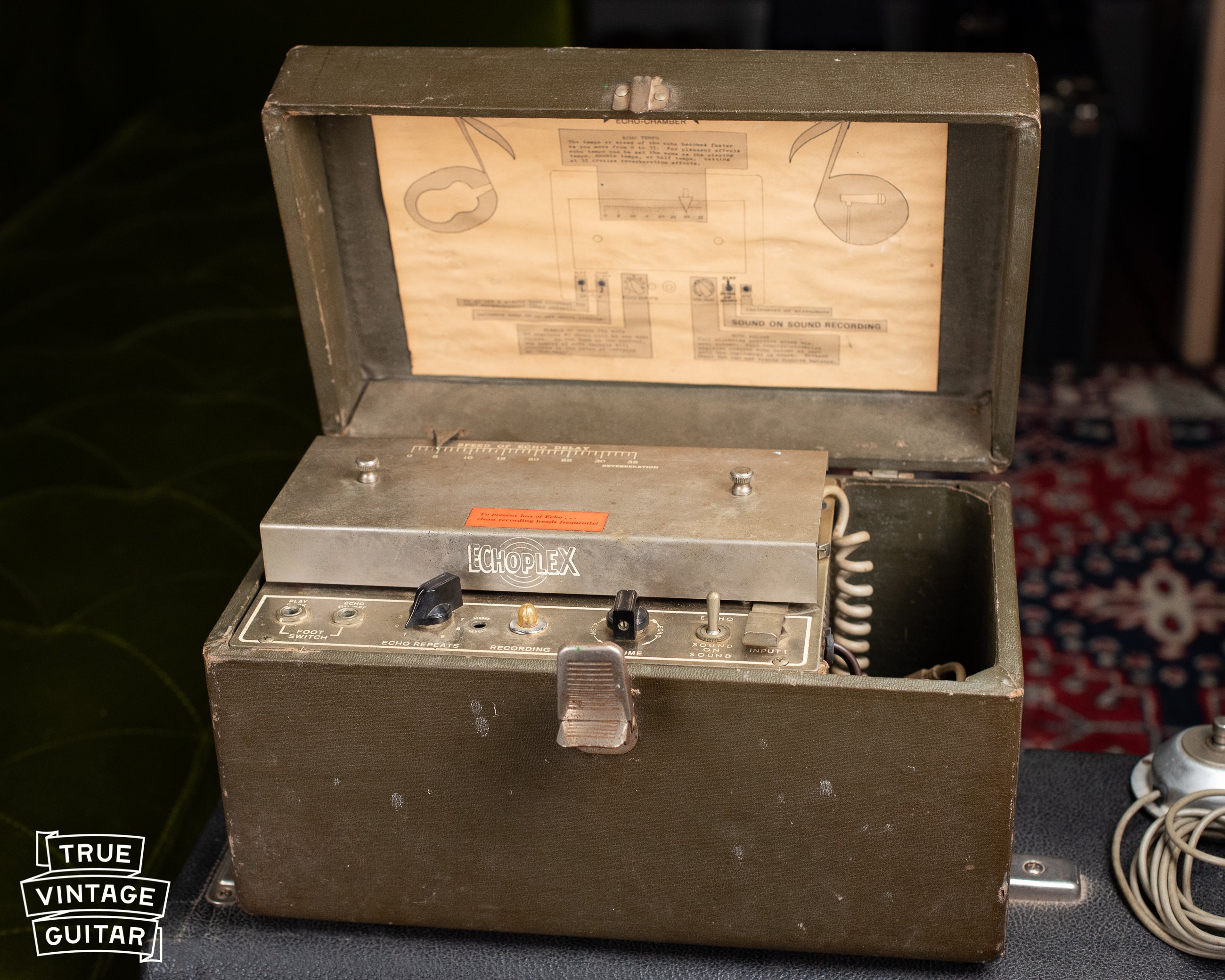 1970 Echoplex EP-2 Tape Echo – True Vintage Guitar