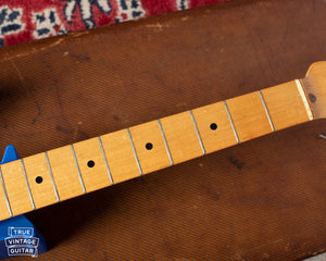 Original frets, Maple neck with no wear, Fender Stratocaster 1954