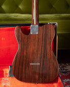 The back of the body of the Fender Rosewood Telecaster 1971 guitar