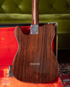 The back of the body of the Fender Rosewood Telecaster 1971 guitar
