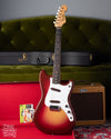 Fender Duo Sonic 1962 guitar with sunburst finish