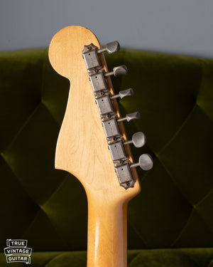 Back of neck of Fender Jazzmaster 1961