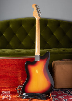 Back of Fender Jazzmaster 1963 vintage original guitar