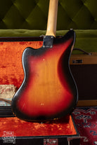 back of body with Sunburst finish on 1964 Fender Jazzmaster