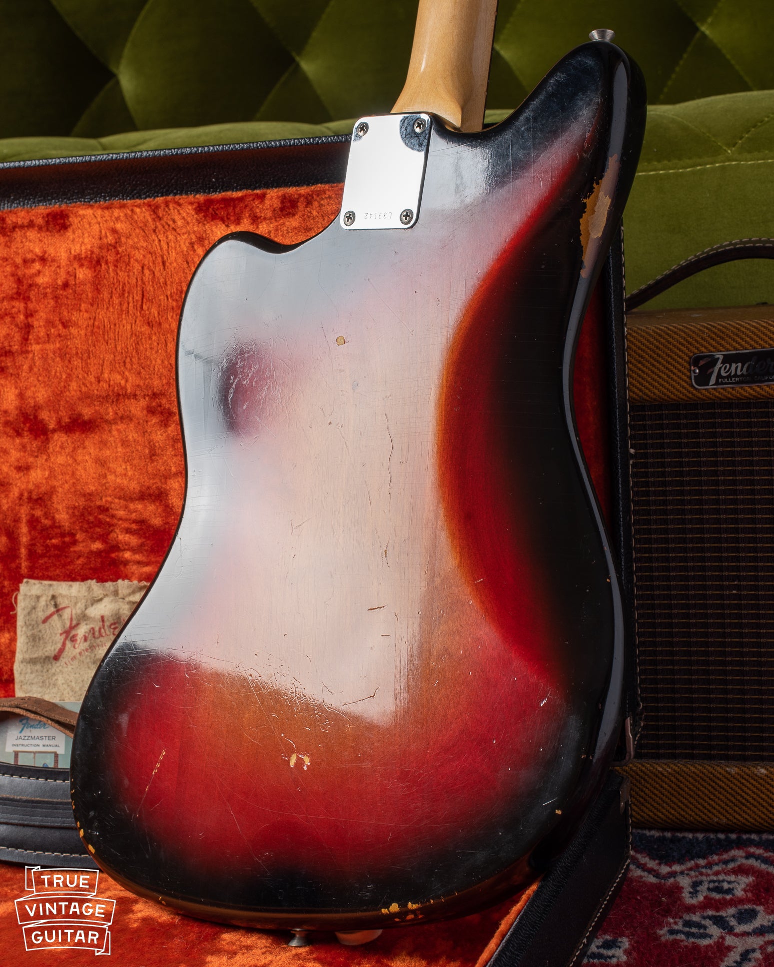 Finish wear on 1964 Fender Jazzmaster