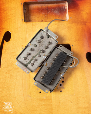 Wide Range Humbuck Pickups CuNiFe magnet in prototype Fender Starcaster