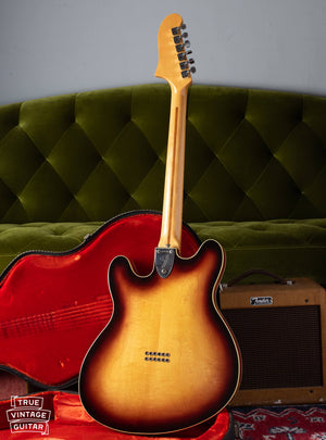 Back of prototype Fender Starcaster 1970s
