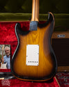 Back of Ash body of 1954 Fender Stratocaster