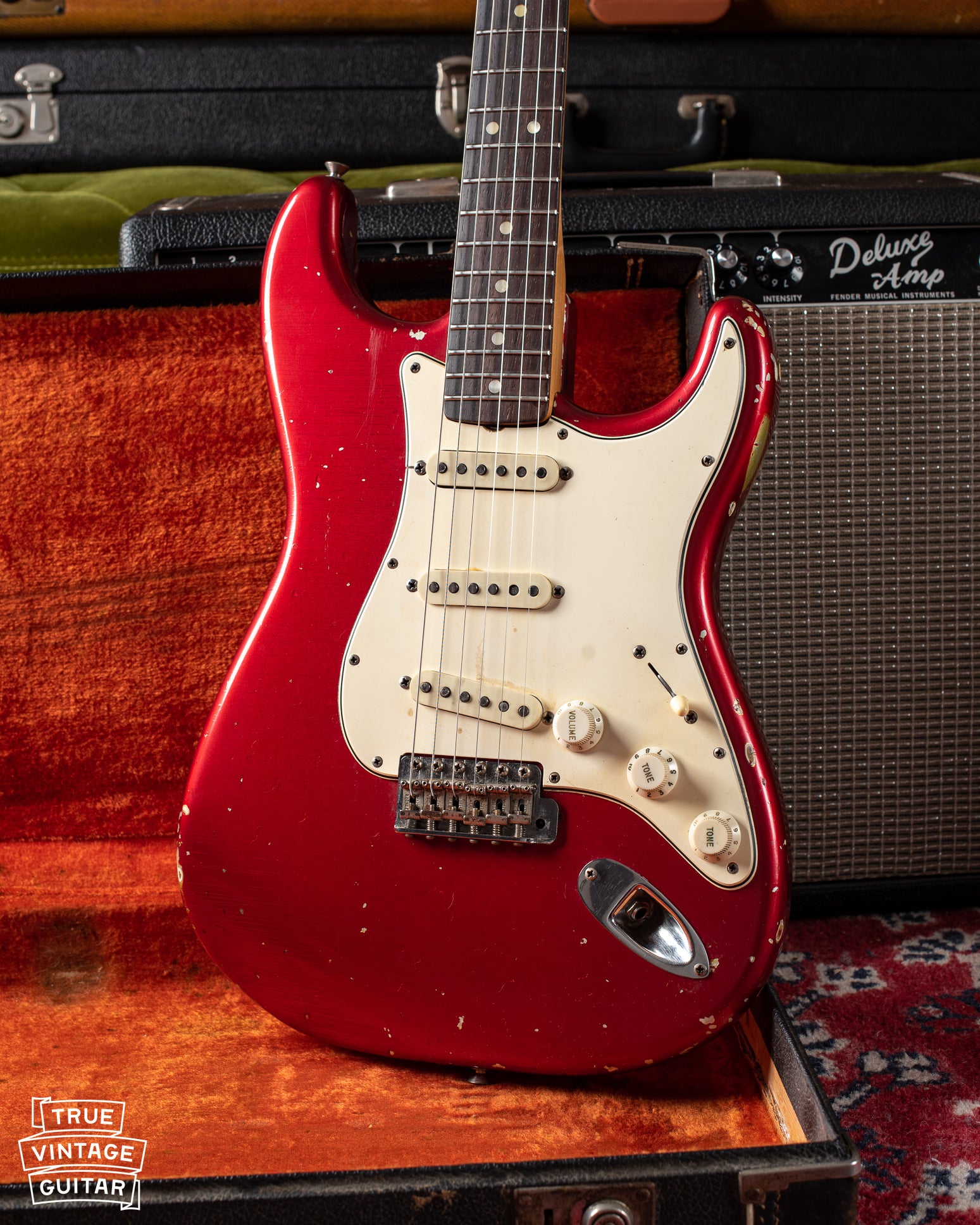 1965 Fender Stratocaster Candy Apple Red