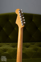 Back of Maple neck of 1965 Stratocaster