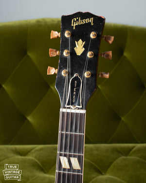 Neck of Gibson ES-345 1960 with pearl Gibson Logo