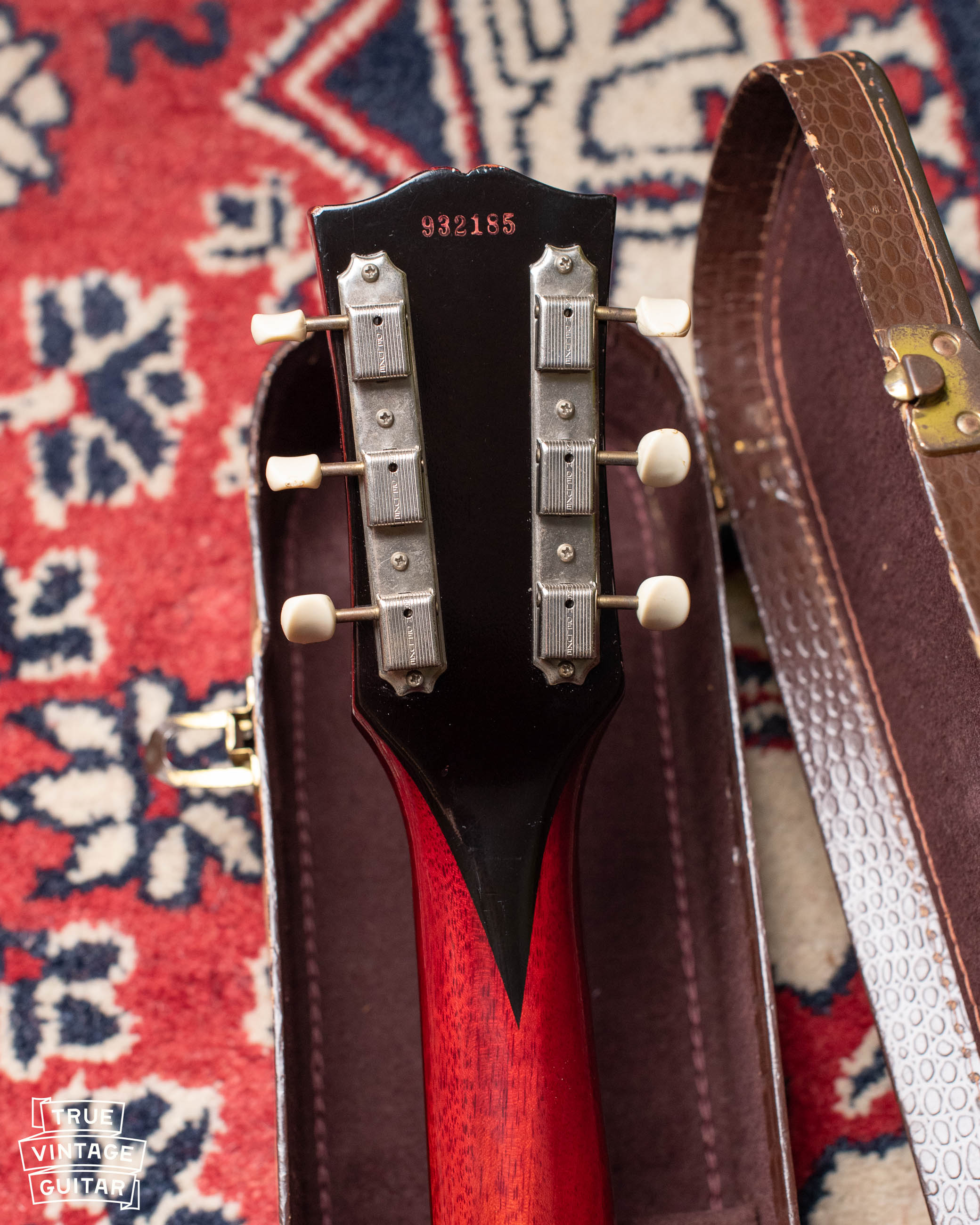 Gibson stinger headstock vintage 1959