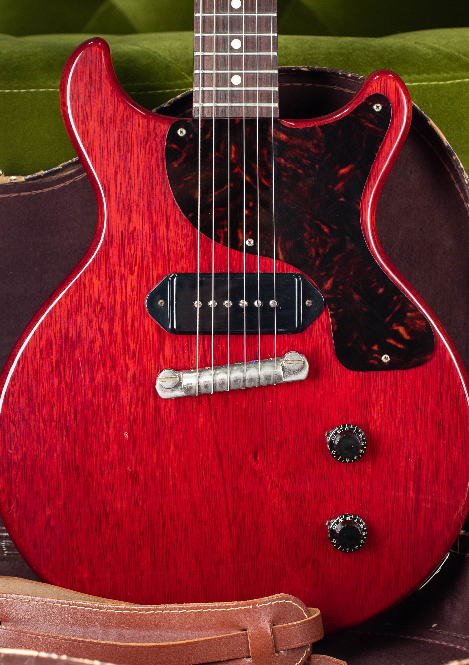 Double cut Cherry Red Gibson Les Paul Junior 1959