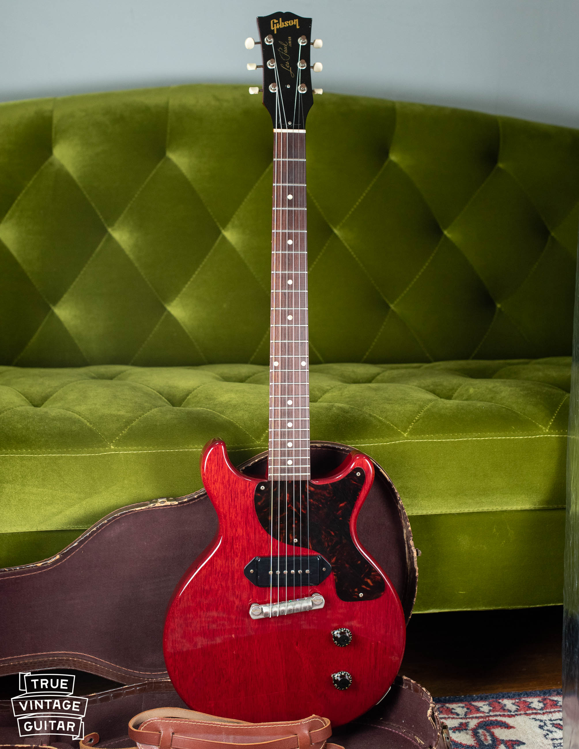 Vintage Gibson Les Paul guitar Red 1959