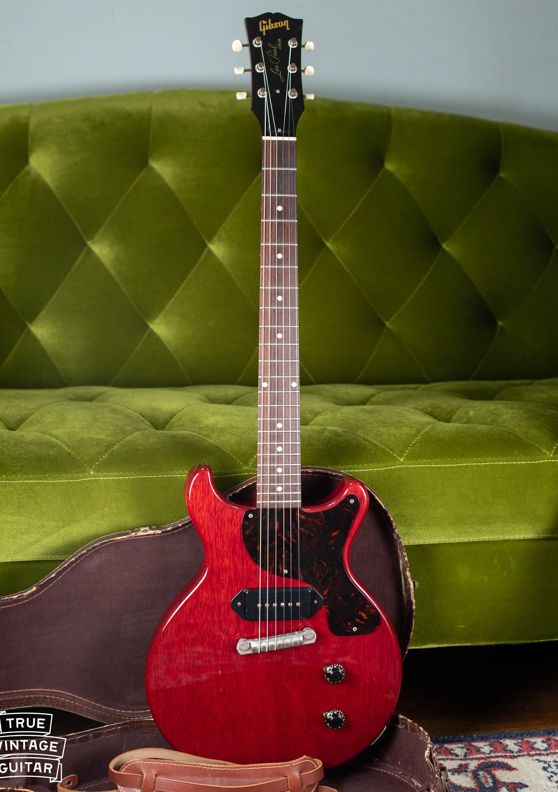 Vintage Gibson Les Paul guitar Red 1959