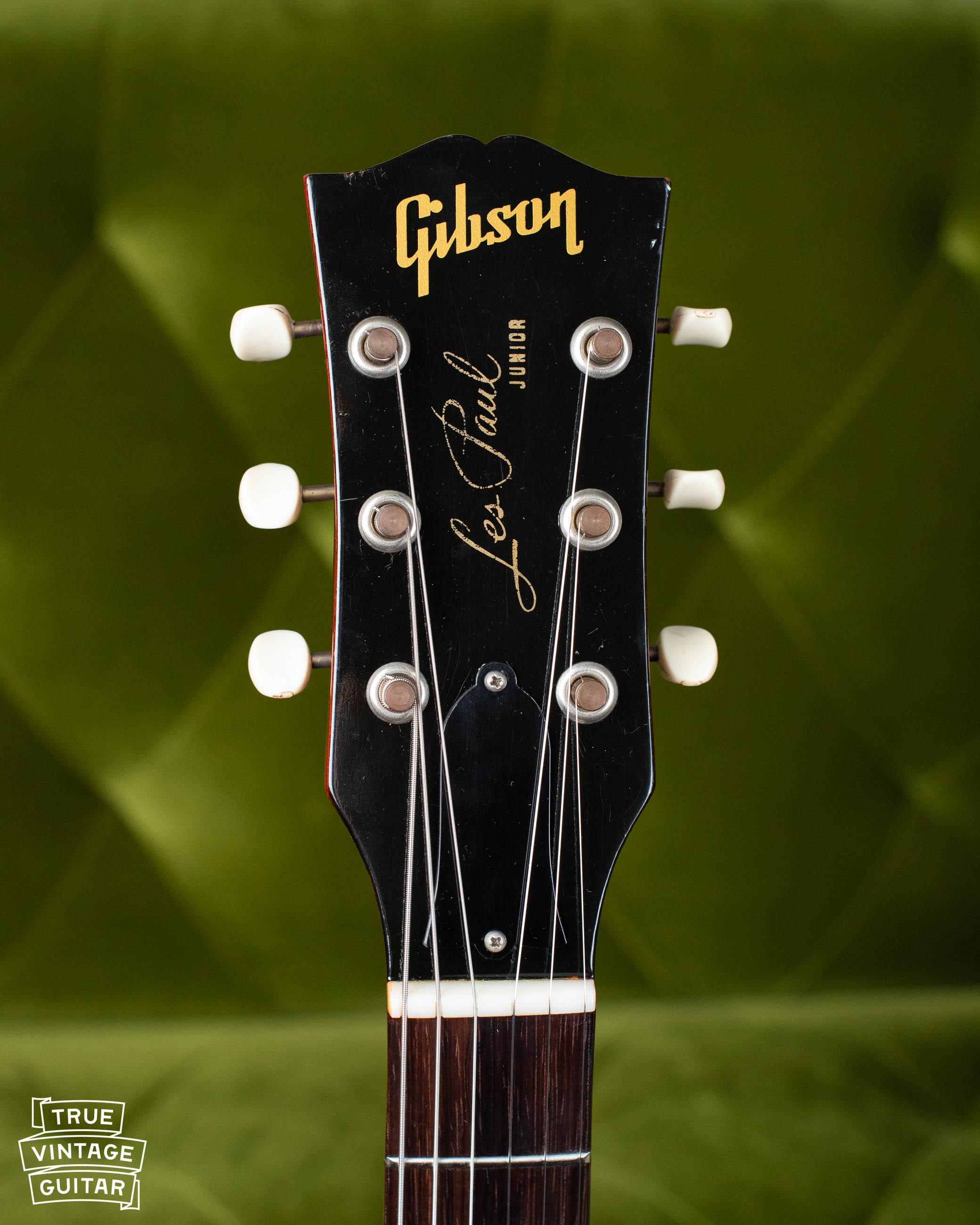 1959 Gibson Les Paul Junior Cherry Red with Stinger True Vintage Guitar